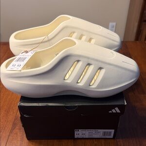 Adidas adiFom IIInfinity Mule Cream/ Off White Slip-On Sneakers